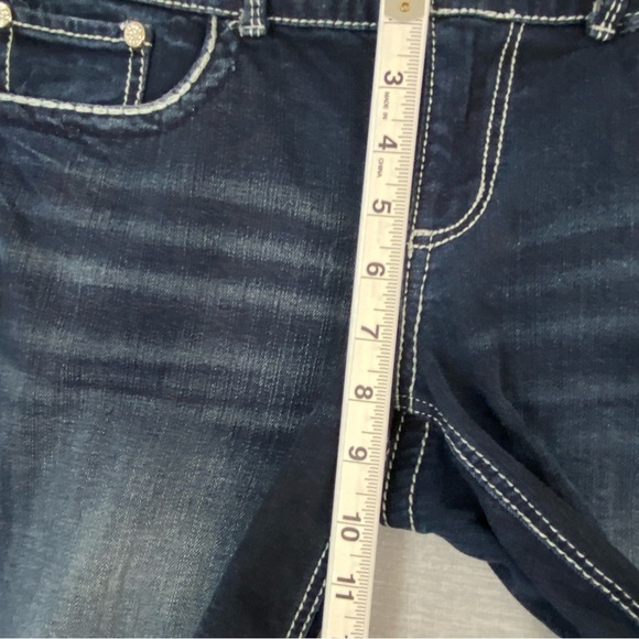 M Jeans Blue Jeans with Tapered Leg and Fading - Picture 9 of 11